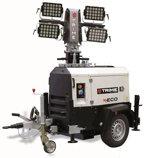 05080705 Mobiele Lichtmast 4x 300w Led 8,5meter Hydr Mast