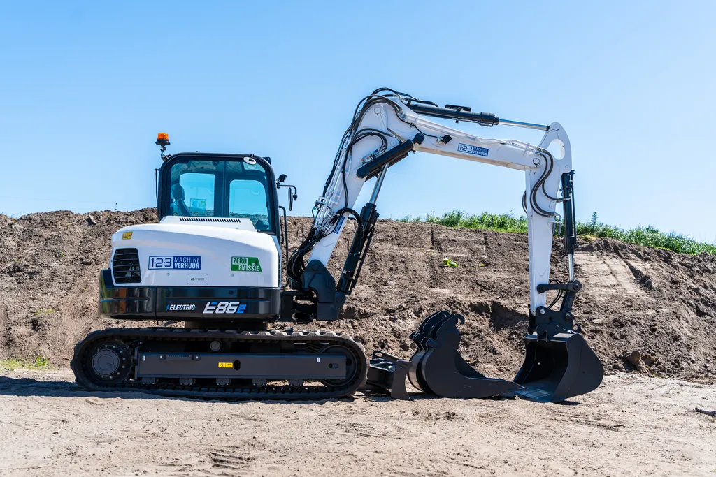 123Machineverhuur - Etec E86 electric zijkant foto