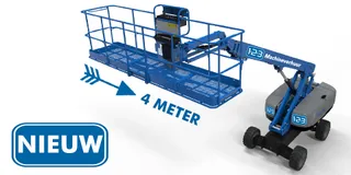 Nieuwe 4 meter platform voor de Genie XC