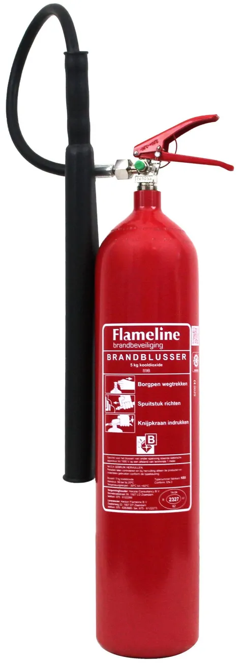 Brandblusser CO² 5 kg