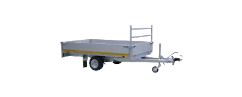 Enkelas aanhangwagen