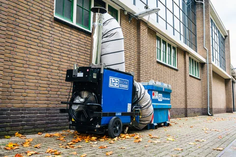 Indirect gestookte heater 150 kW