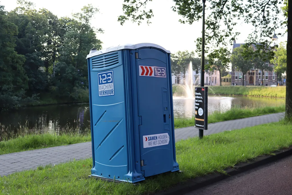 Standaard toilet actie foto