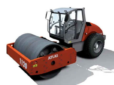 Trilwals grondverdichter 12 ton (Atlas 1120)