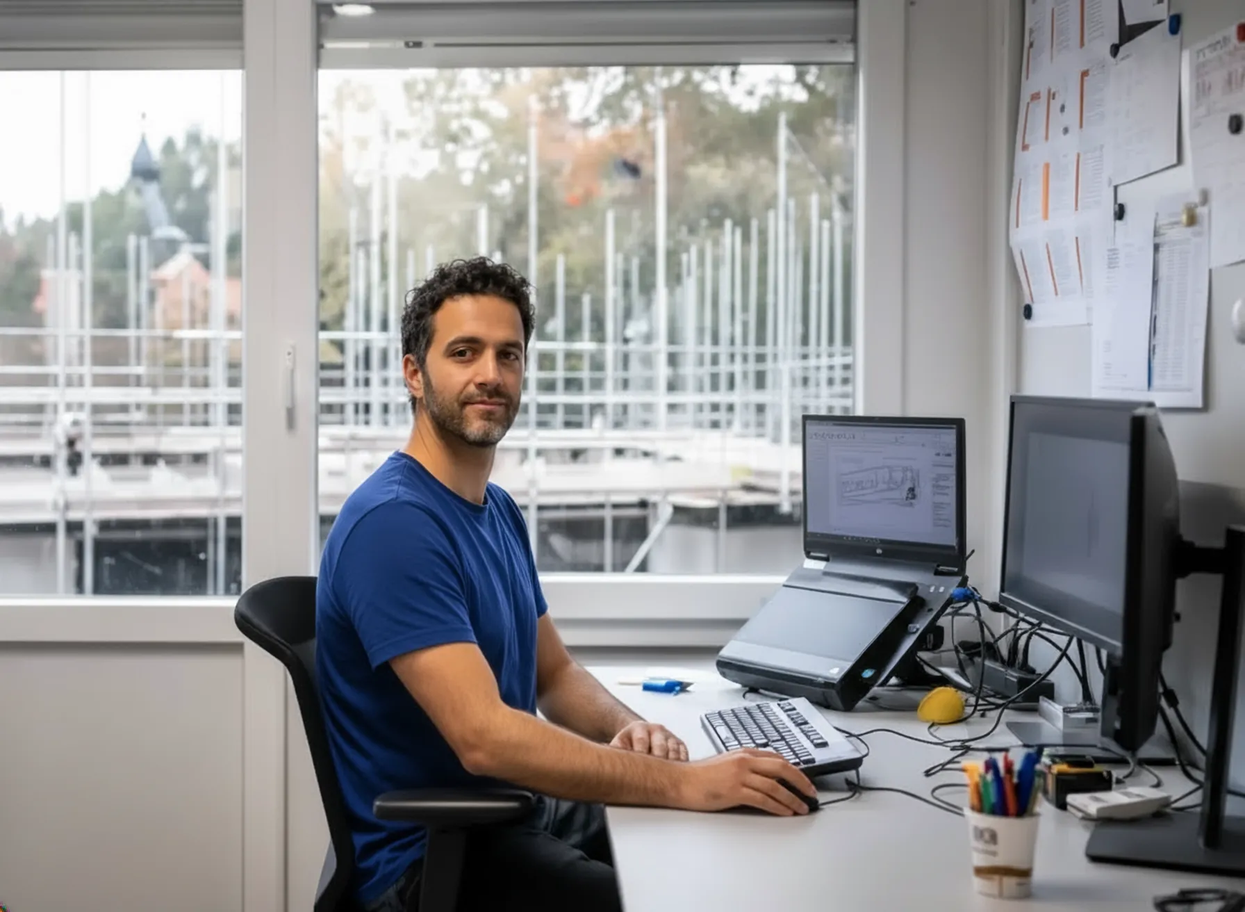 Medewerker liften