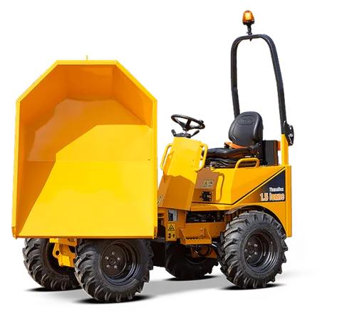 Wieldumper Thawaites 1 ton geel