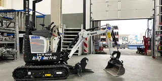 Bobcat elektrische minigraver E10e
